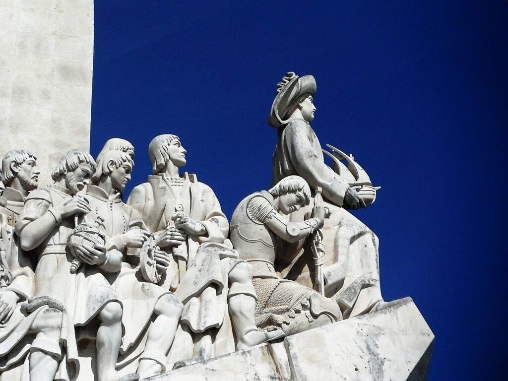 Denkmal der Entdeckungen in Lissabon, Startpunkt der portugiesischen Atlantikküste